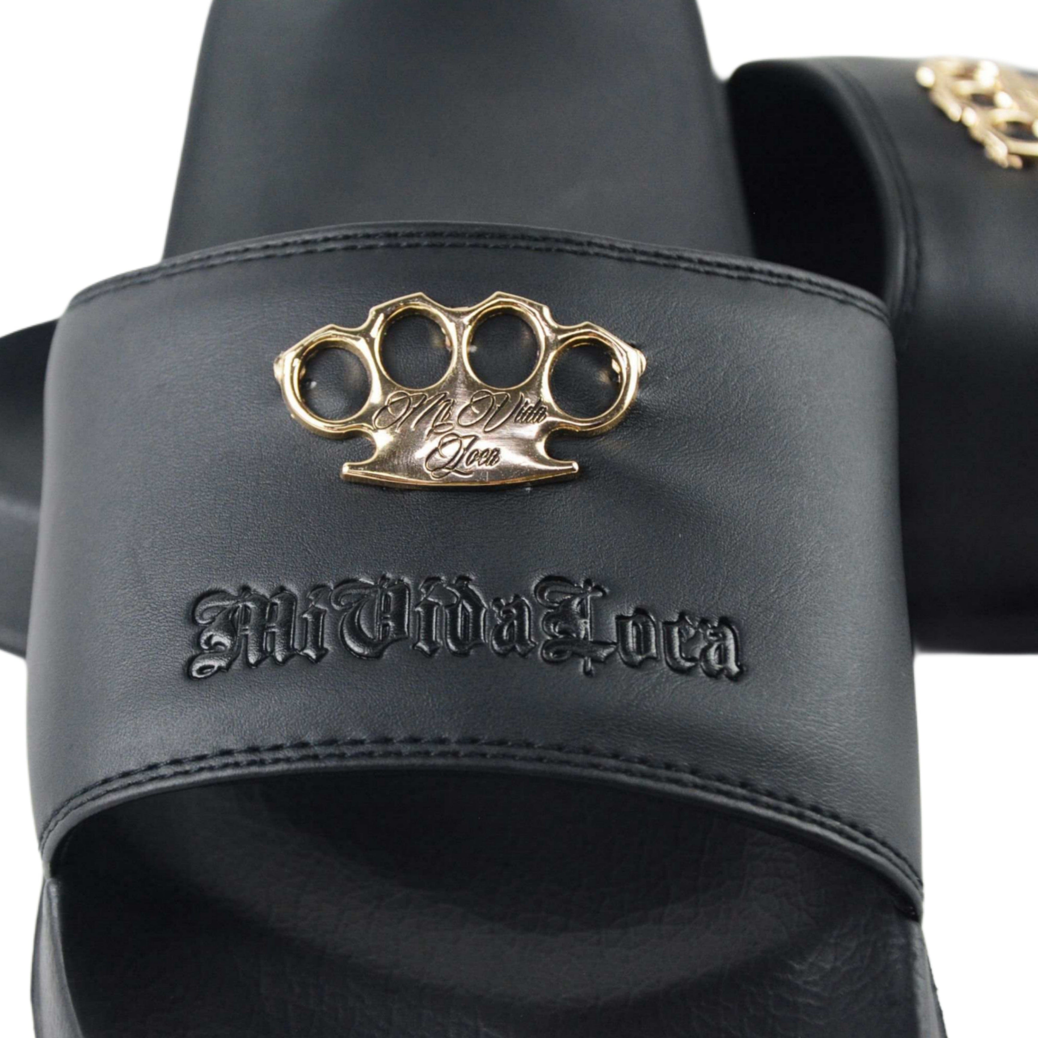 Slide del logo MVL - oro