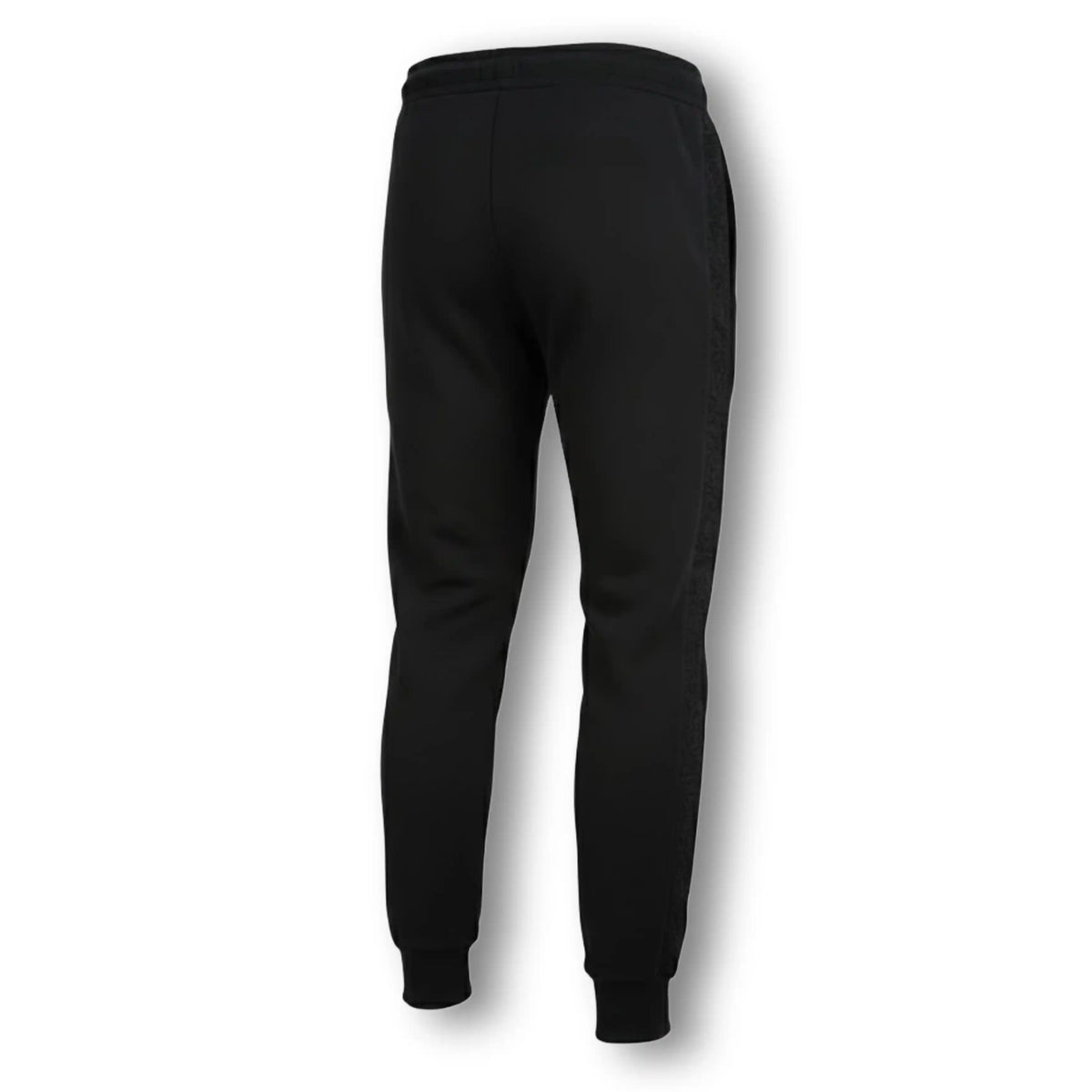 Jogger LFR Tracksuit nero, retro su sfondo bianco