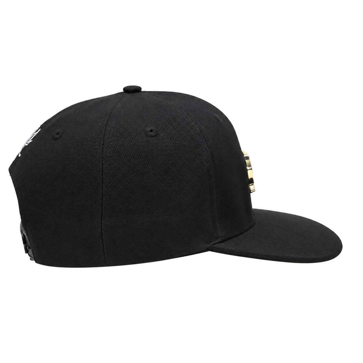 Gorra Snapback clásica de MVL, negra/negra