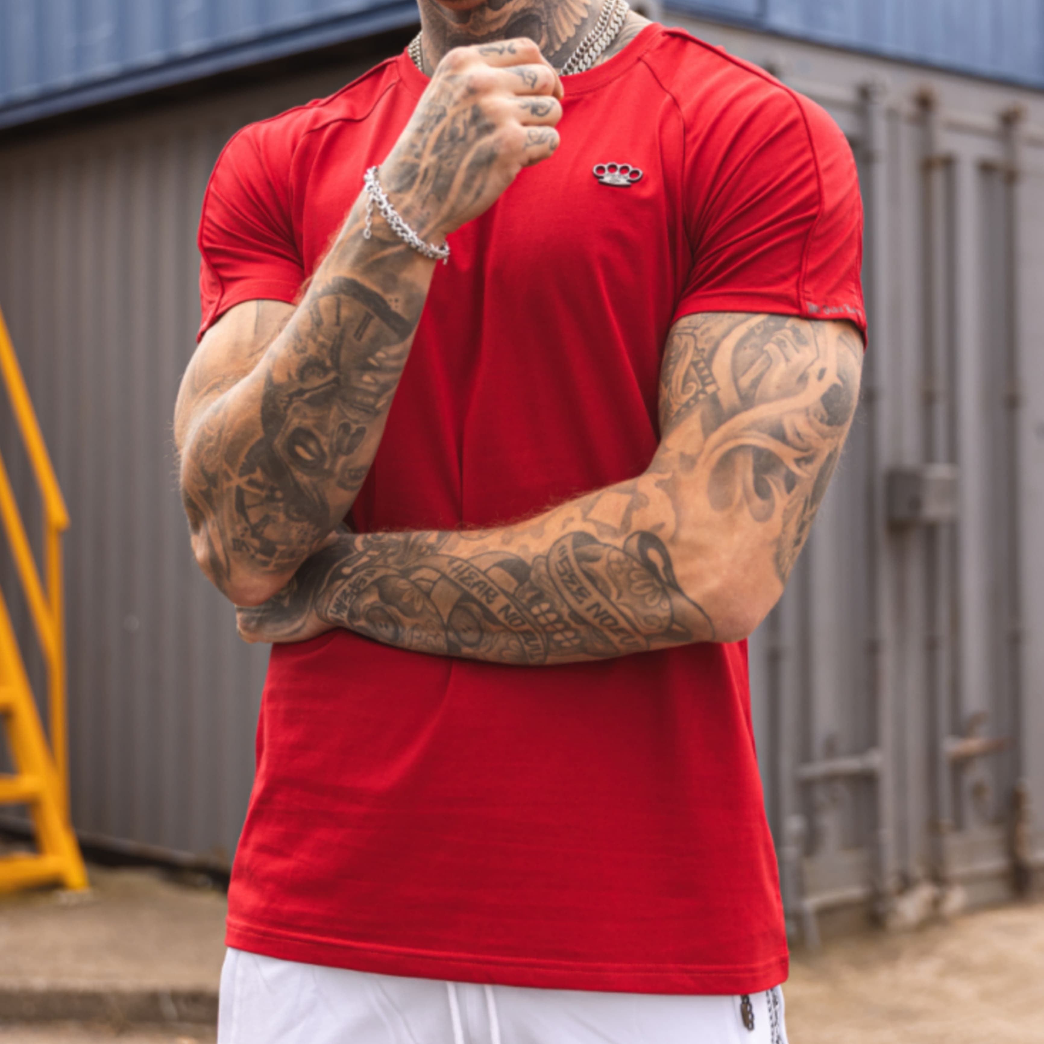 Chemise MVL Basic - rouge