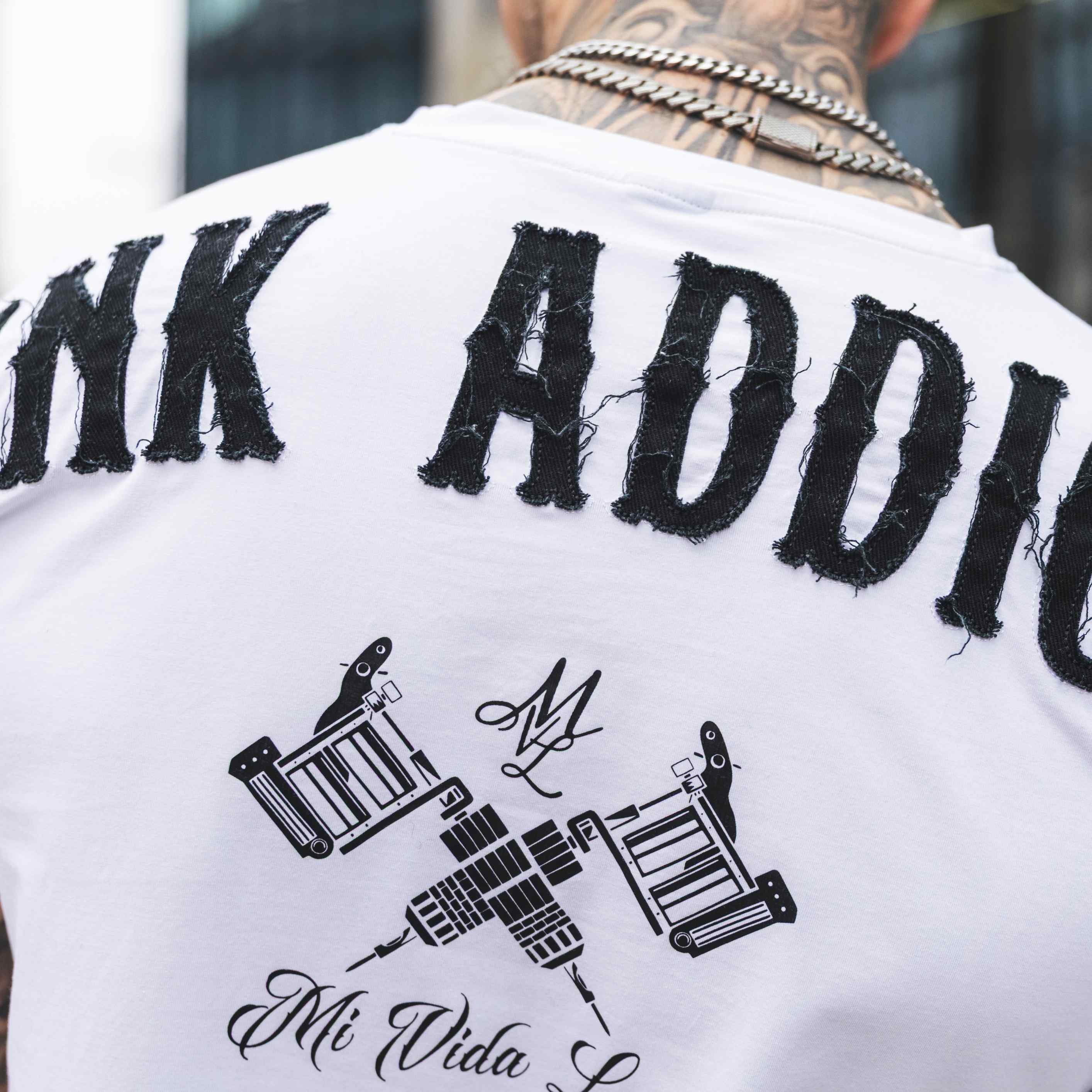Ink addict T-shirt - White