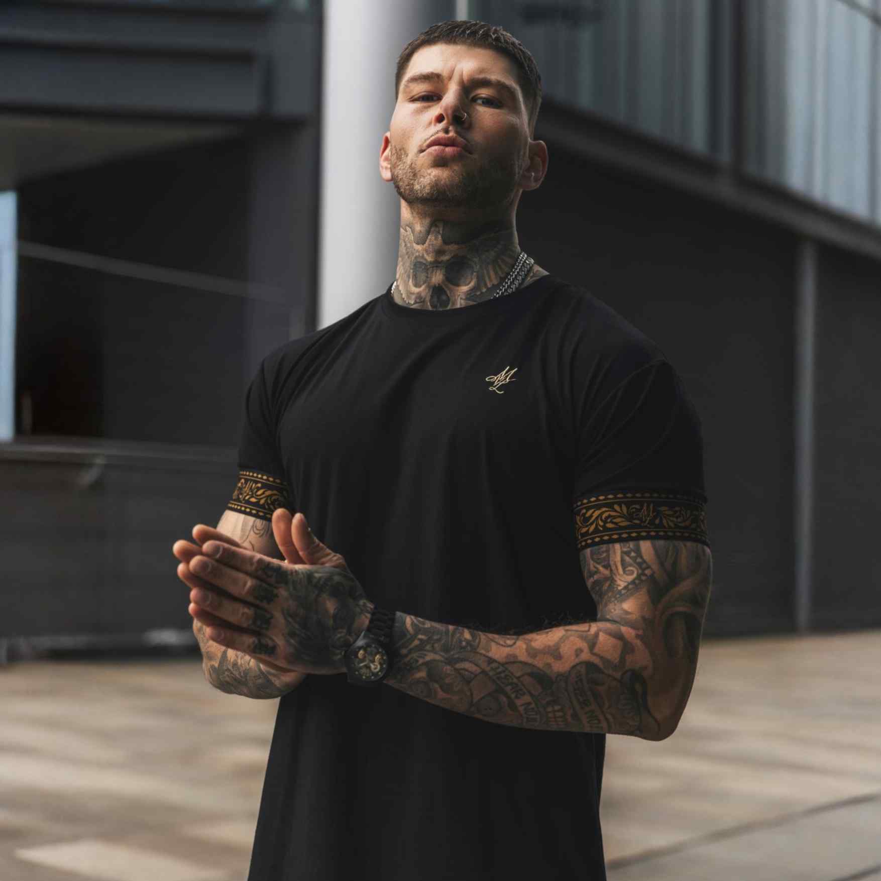 Helix T-shirt - black