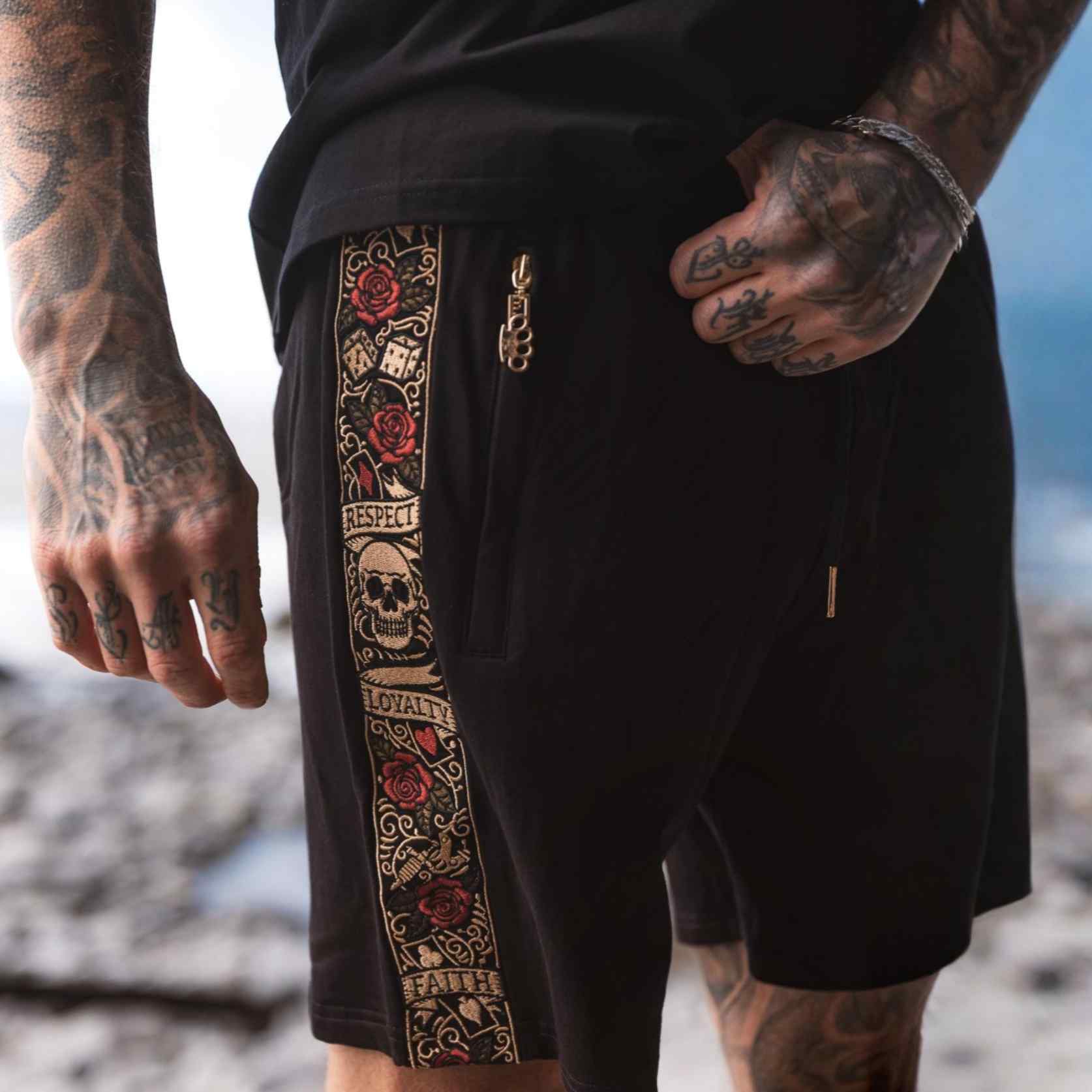 LFR jogger shorts - black/color