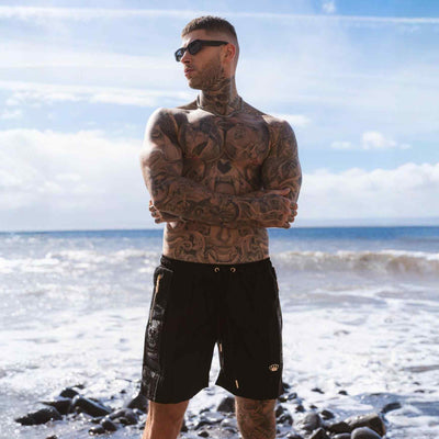 LFR jogger Swimming shorts - black/black