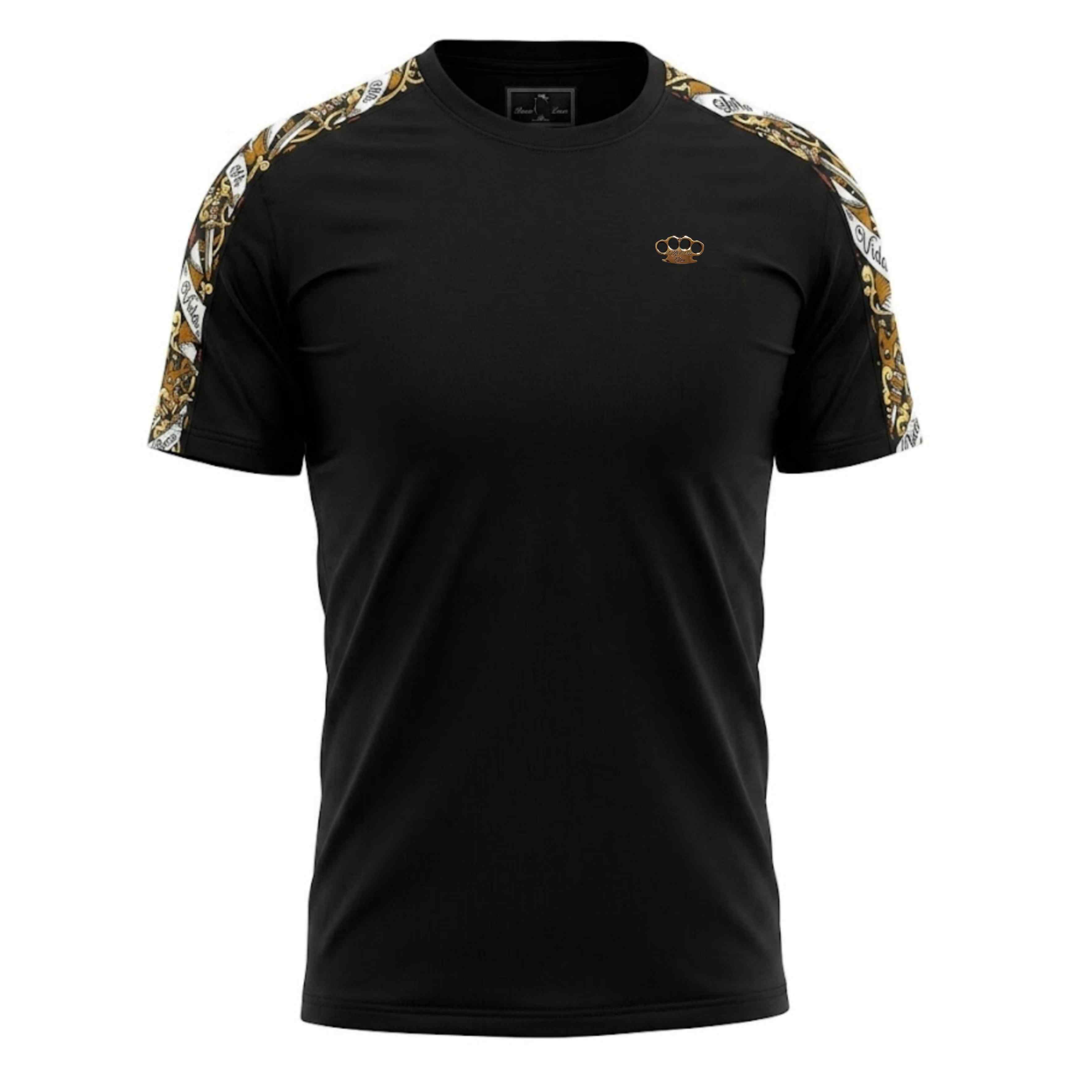 Savage ornate T-shirt black