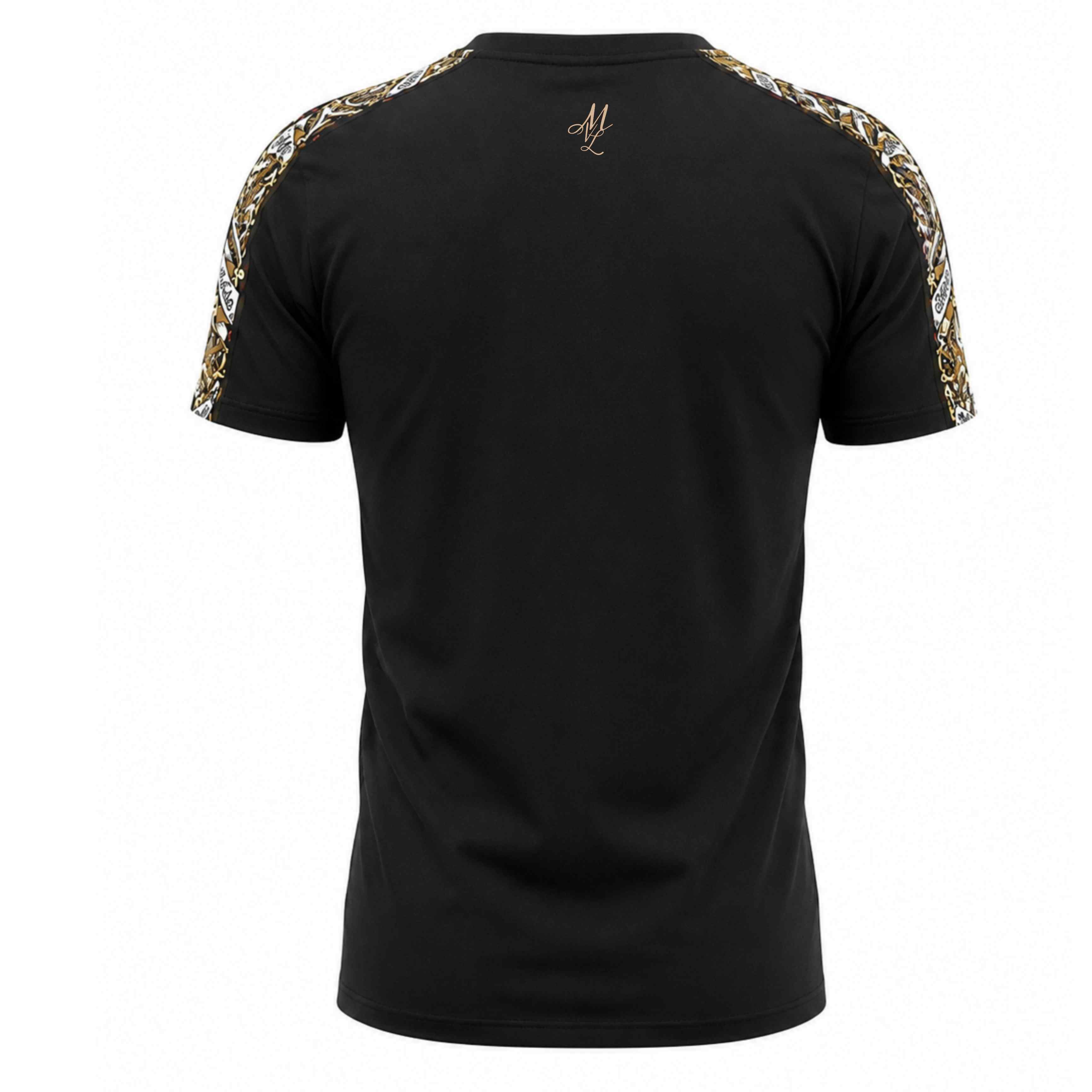 Savage ornate T-shirt black