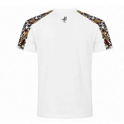 Savage ornate T-shirt - white