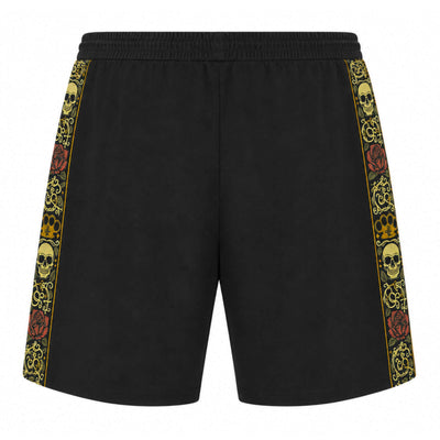 Calavera jogger shorts - black