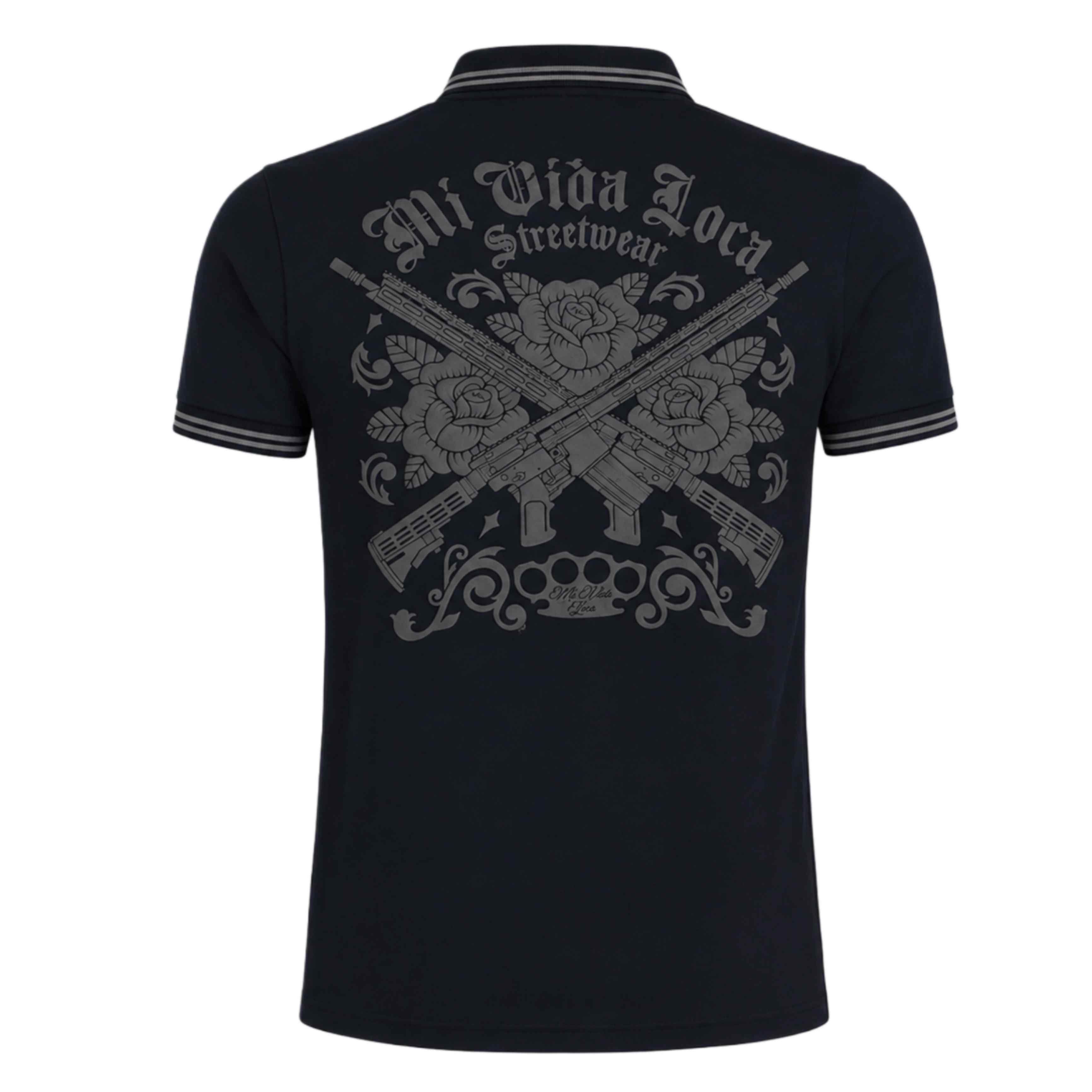 AR15 Polo Shirt - Black