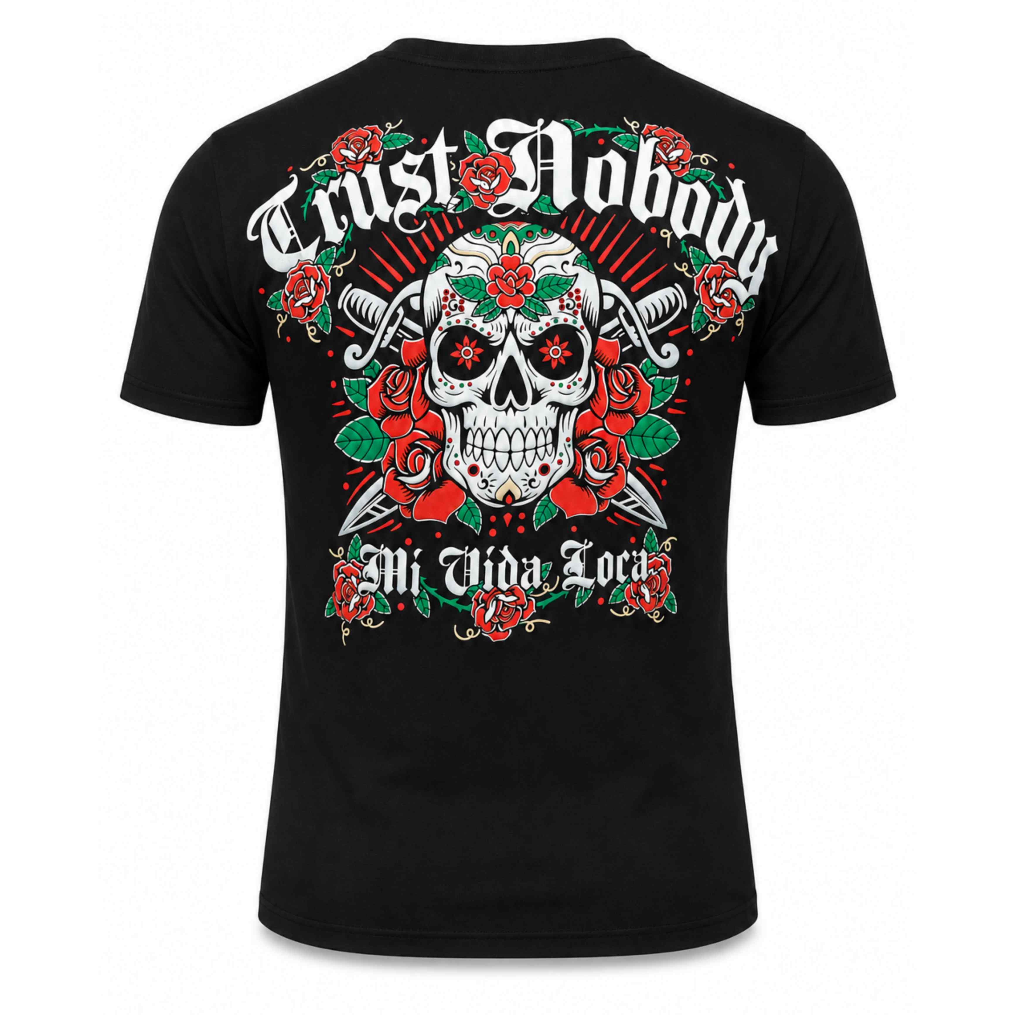 MVL "Trust nobody flower skull" T-shirt