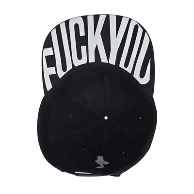 F*** you snapback - black
