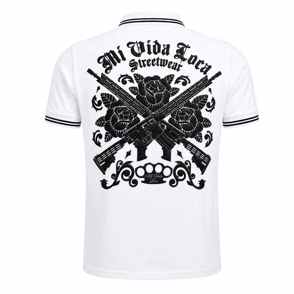 Polo AR15 - Blanc