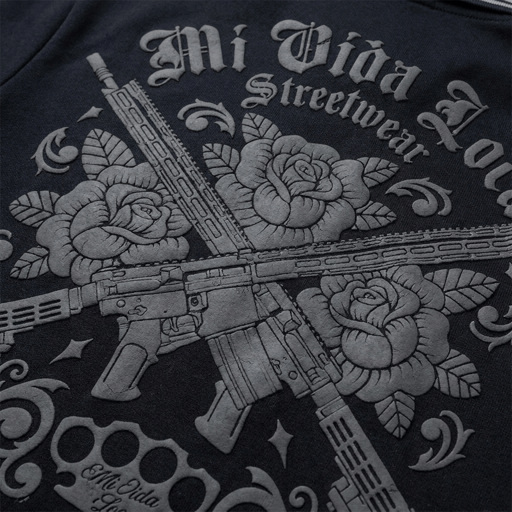 Camiseta de manga corta AR15 - negra