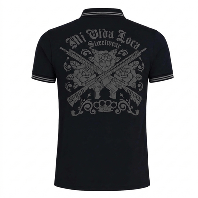AR15 polo - black