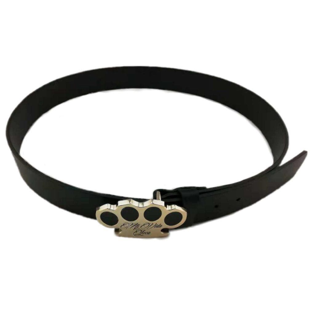 Cintura MVL in pelle - oro